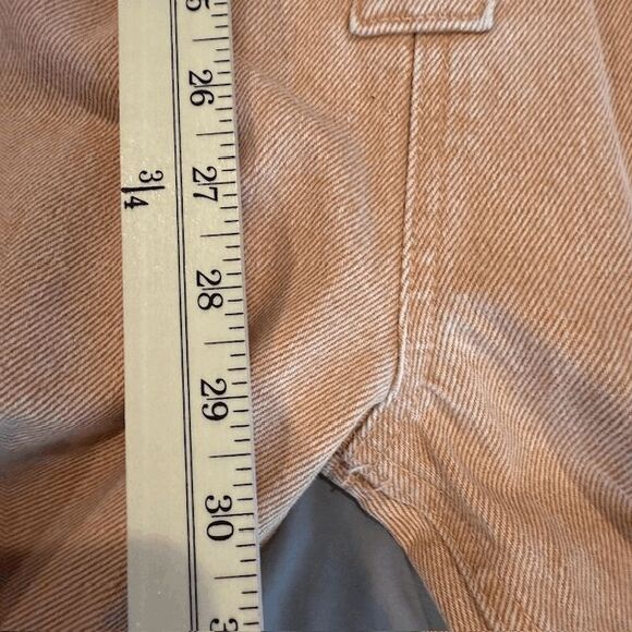 NEW! Triarchy Jumpsuit in Clay One Piece Denim Jumper Lined to Cuff Oversized XS - Picture 14 of 16